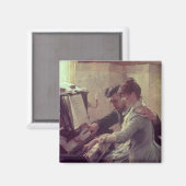 Op de Piano Magneet (Voorkant / Achterkant)