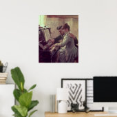Op de Piano Poster (Thuiskantoor)