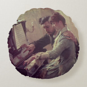 Op de Piano Rond Kussen