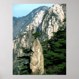 Op de piek - Huangshan Poster