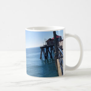 Op de pier, Huntington Beach, Californië Koffiemok
