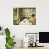 Op de Porch, 1908 Poster (Thuiskantoor)