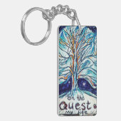Op de Quest of My Life - Tree - sterren Sleutelhanger (Voorkant Links)