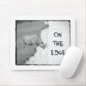 Op de rand muismat (Met muis)