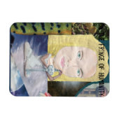 Op de rand van de mensheid magneet (Horizontaal)