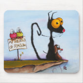 Op de rand van de rede muismat (Voorkant)