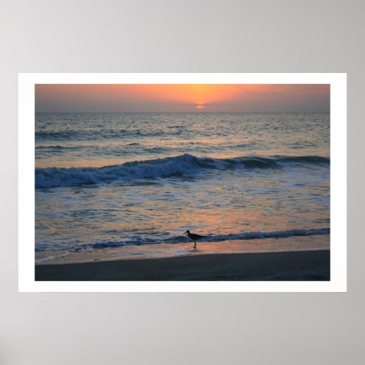 Op de rand van de zon poster (Voorkant)