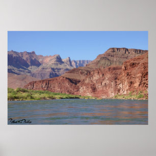 Op de Rivier van Colorado bij de Grote Foto van de Poster