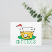 Op de Rocks Briefkaart (Staand voorkant)