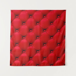 Op de rode textuur gevouwen. Herhaal patroon Wandkleed