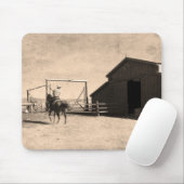 Op de schaal muismat (Met muis)