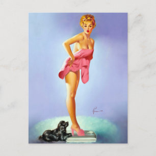 Op de schalen briefkaart