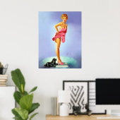 Op de schalen omhoog poster (Thuiskantoor)