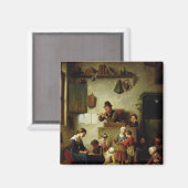 Op de school magneet (Voorkant / Achterkant)