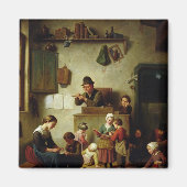 Op de school magneet (Voorkant)