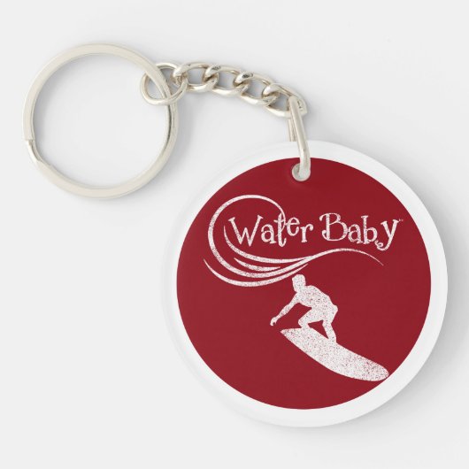 Op de Sleutelhanger van de raad van surfen (Voorkant)