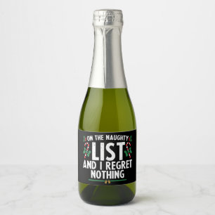 Op De Stoute Lijst En Ik Heb Er Geen Spijt Van Ker Sparkling Wijnetiket