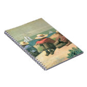 Op de strand, 1875 (m/c) notitieboek (Rechterzijde)