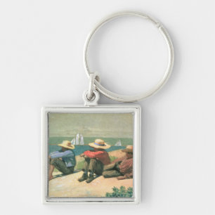 Op de strand, 1875 (m/c) sleutelhanger