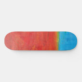 Op de strand skateboard (Horizontaal)