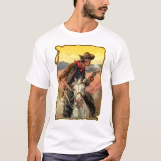 Op de T-shirt voor de run