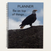 Op de top van de planner (Voorkant)