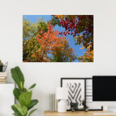 Op de Topjes van de boom Poster (Thuiskantoor)