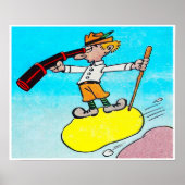Op de uitkijk -  comic print (Voorkant)