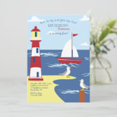 Op de uitnodiging van het Zee (Staand voorkant)