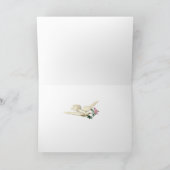 Op de vleugels van een duif, bleke salie groen, da bedankkaart (Binnen)