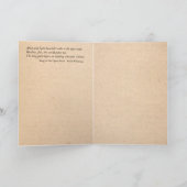 "Op de vlucht en luchtig" Afstuderen of pensioneri Kaart (Binnen)