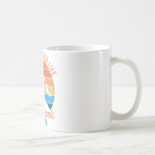 Op de weg van het leven, neem de Schilderachtig ro Koffiemok