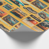 Op de weg weer: Car-infused inpakpapier (Hoek)