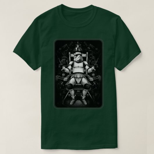 Op Death Chair T-shirt (Design voorkant)
