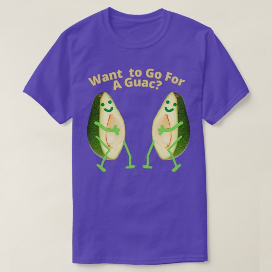 Op deze manier een Guac Guac-Guacam... T-shirt (Design voorkant)