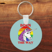 Op deze manier geboren sleutelhanger (Voorkant)