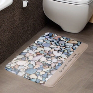 Op deze Rock Bath Mat