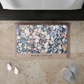 Op deze Rock Bath Mat