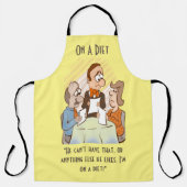 Op dieet schort (Voorkant)