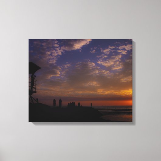 Op dienst! canvas afdruk (Voorkant)