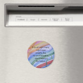 "Op dit moment" waterverf magneet (Insitu (Vaatwasser))