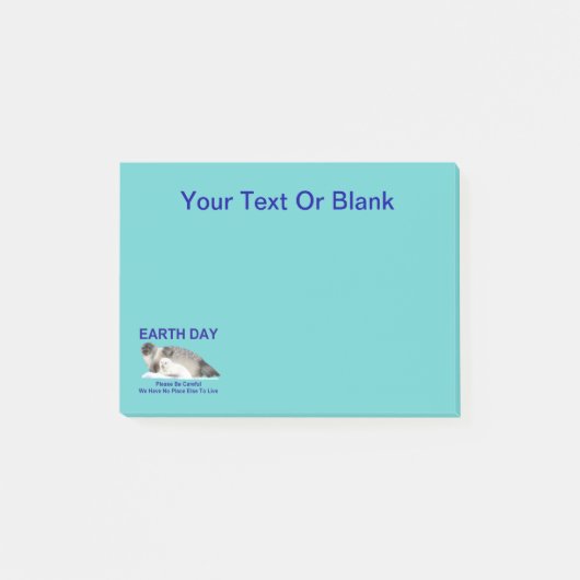 Op dunne ijs post-it® notes (Voorkant)