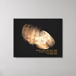 Op Eagle's Wings Canvas Afdruk