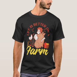 Op een Boerderij T-shirt