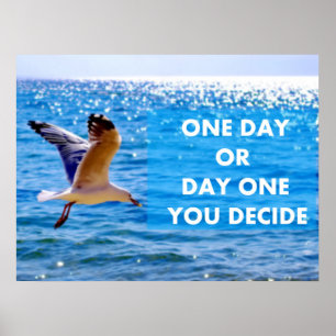 Op een dag of een dag beslis je poster