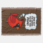 Op een dag word ik de paus! deken (Voorkant)