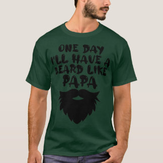 Op een dag zal ik een baard hebben als een papiere t-shirt