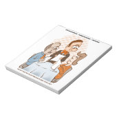 Op een dietblocnote notitieblok (Gedraaid)