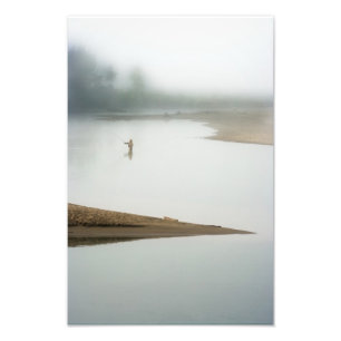 Op een Foggy Morning. Foto Afdruk