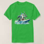 op een jetski t-shirt (Design voorkant)